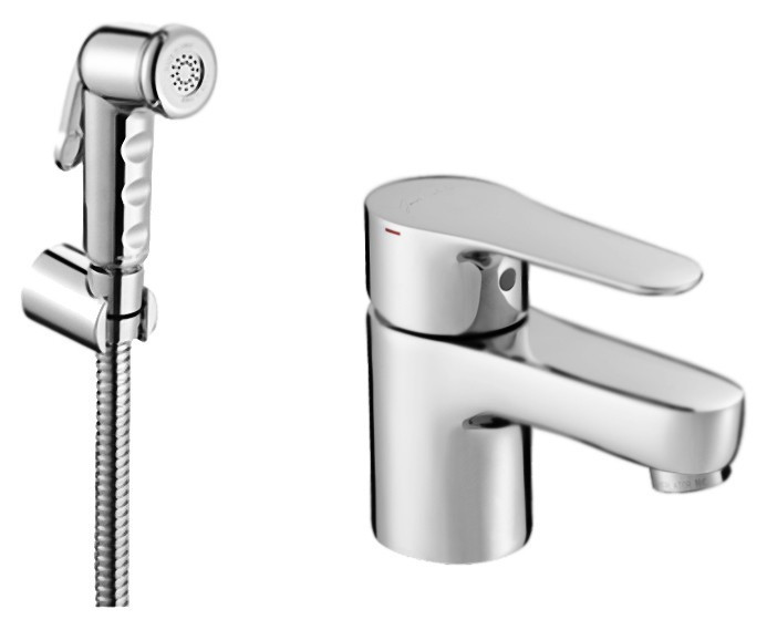 Смеситель с гигиеническим душем Jacob Delafon July E16319-4-CP