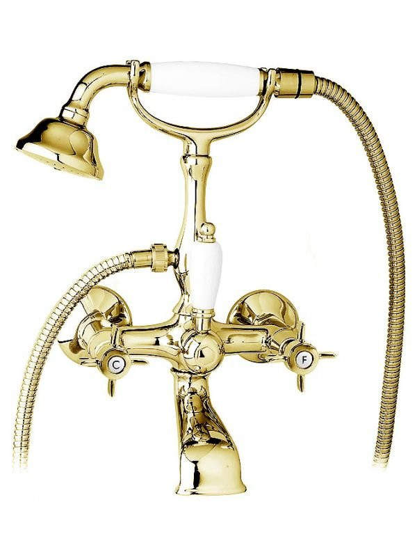 Смеситель для ванны с ручным душем Cezares LORD-VD-01-M