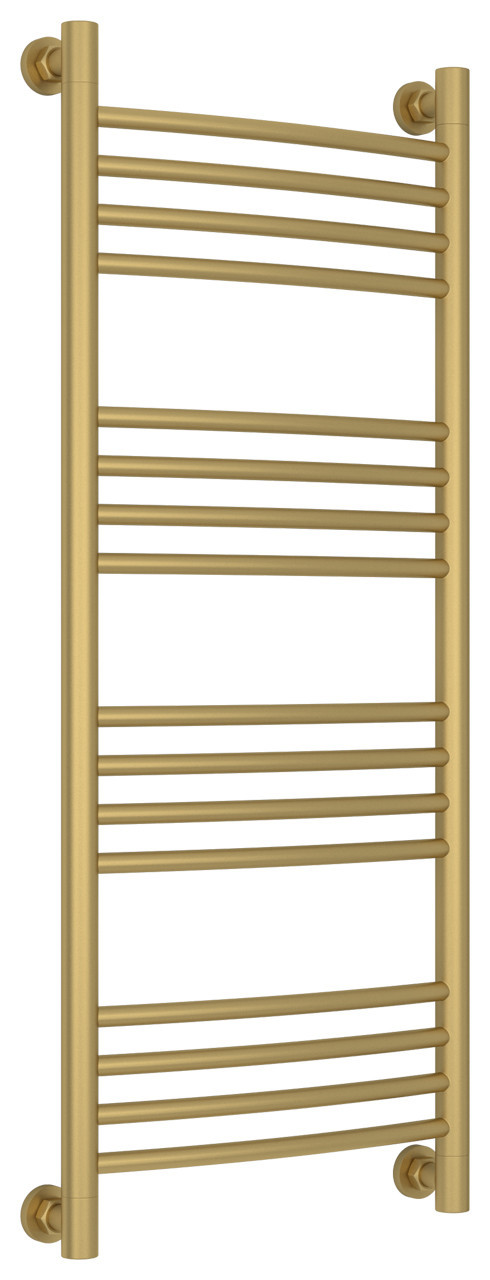 Полотенцесушитель водяной Сунержа Богема+ выгнутая 1000х400 Матовое золото