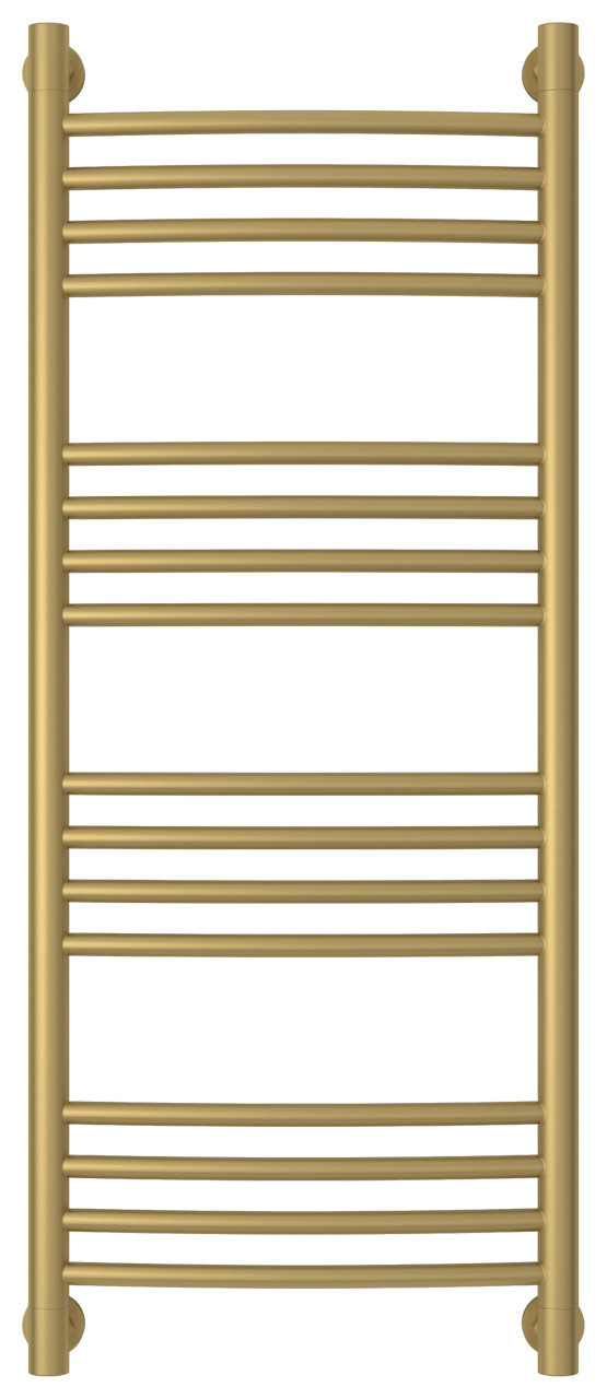 Полотенцесушитель водяной Сунержа Богема+ выгнутая 1000х400 Матовое золото