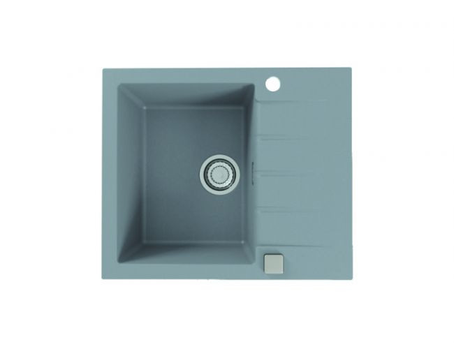 Мойка ALVEUS GRANITAL CADIT 10 CONCRETE - G81 590 X 500 1X в комплекте с сифоном 1132823,