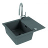 Мойка ALVEUS GRANITAL CADIT 10 CONCRETE - G81 590 X 500 1X в комплекте с сифоном 1132823,