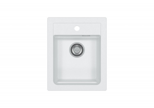 Мойка ALVEUS GRANITAL ATROX 10 ARCTIC - G11 400 X  500  1X в комплекте с сифоном 1132823,