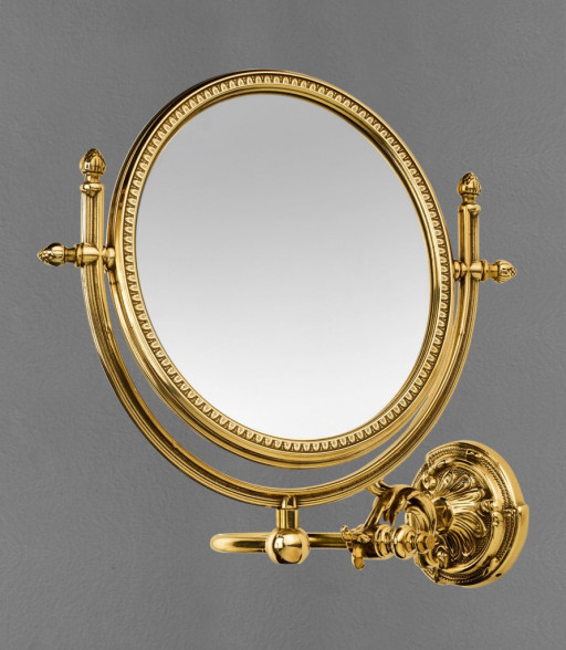 Зеркало увеличительное двустороннее подвесное, 10х33х18 см ART&amp;MAX AM-2109-Cr