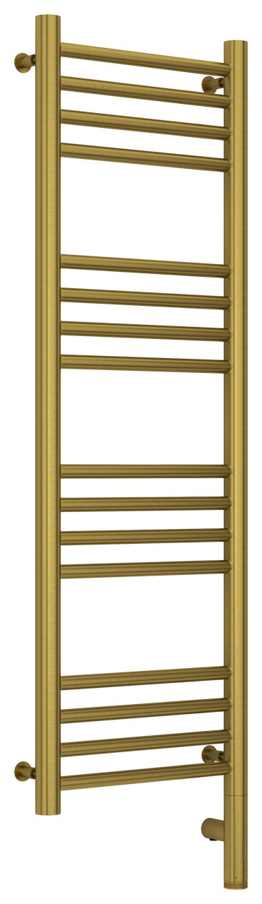Полотенцесушитель электрический Сунержа Богема 3.0 прямая 1000х300 МЭМ правый Состаренная латунь