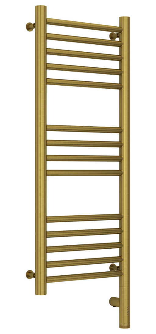 Полотенцесушитель электрический Сунержа Богема 3.0 прямая 800х300 МЭМ правый Состаренная латунь