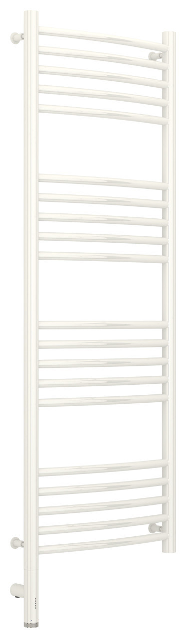 Полотенцесушитель электрический Сунержа Богема 3.0 выгнутая 1200х400 МЭМ левый Белый