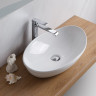 Раковина керамическая накладная, овальная BelBagno BB1362