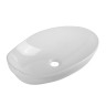 Раковина керамическая накладная, овальная BelBagno BB1362
