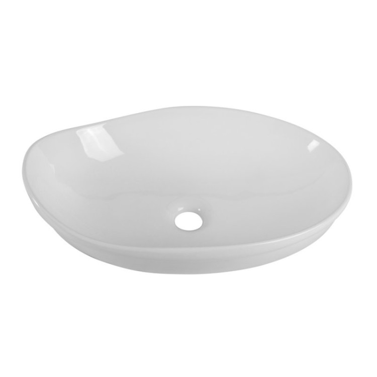 Раковина керамическая накладная, овальная BelBagno BB1362