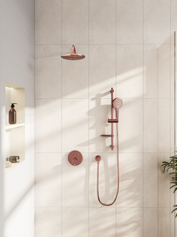 Выход на ручной душ, медь