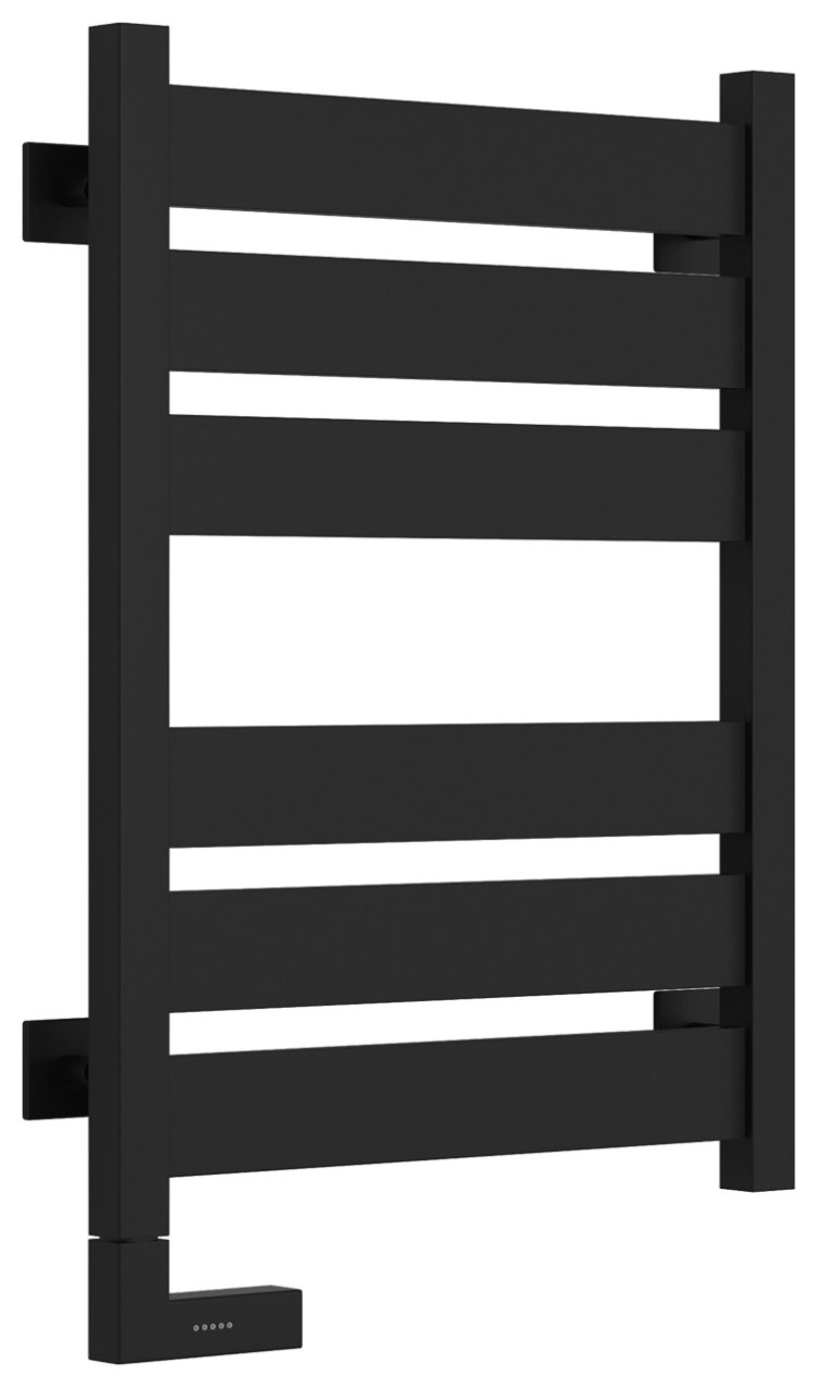 Полотенцесушитель электрический Сунержа Центурион 2.0 600x400 МЭМ левый Матовый чёрный