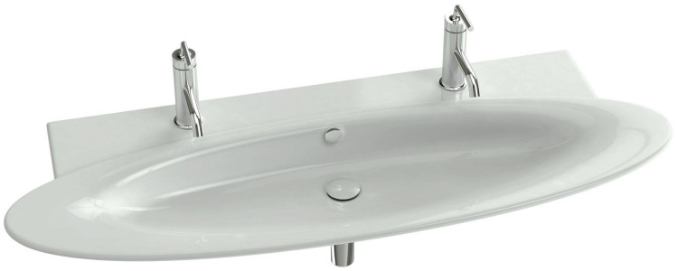 Подвесная раковина-столешница 130 х 50 см Jacob Delafon PRESQU'ILEE4445-00