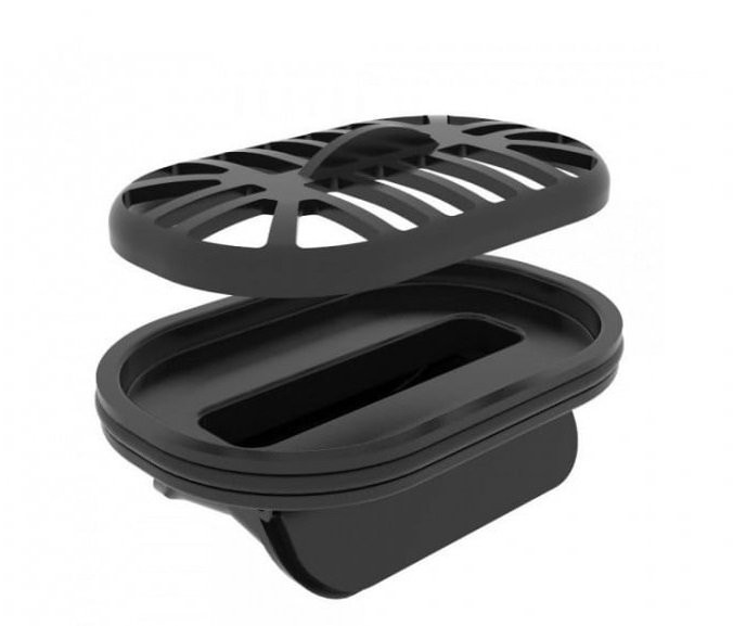 Душевой лоток Pestan Confluo Frameless Line 850 Black Glass Cezares 13701206