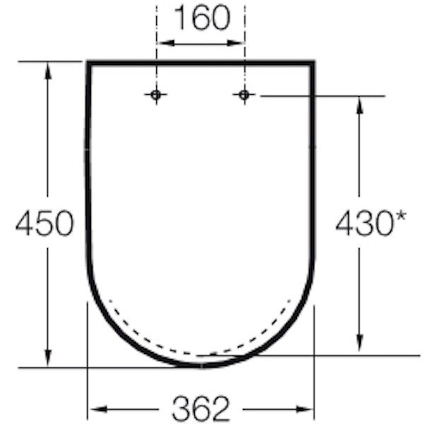 Крышка-сиденье для унитаза Roca Meridian 8012A0004