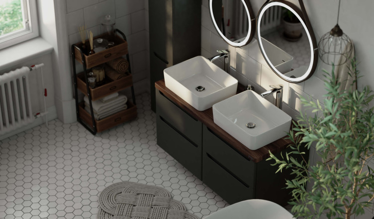 Комплект Wood 120, серый