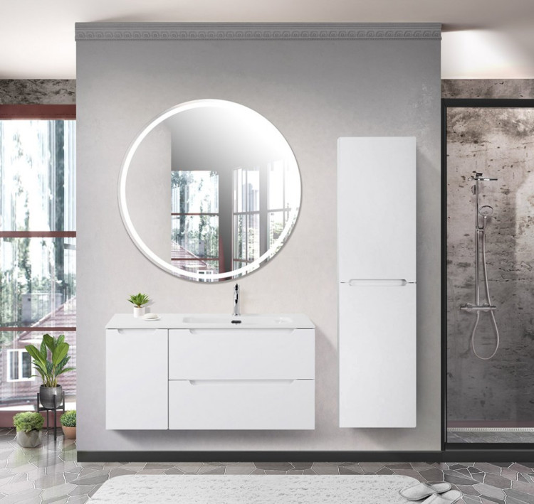 Керамическая раковина, чаша справа 1210x460x175 BelBagno BB1200ETL-R
