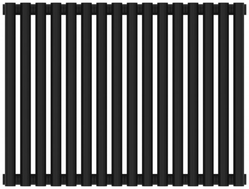 Отопительный радиатор Сунержа Эстет-11 500х720 16 секций Матовый чёрный