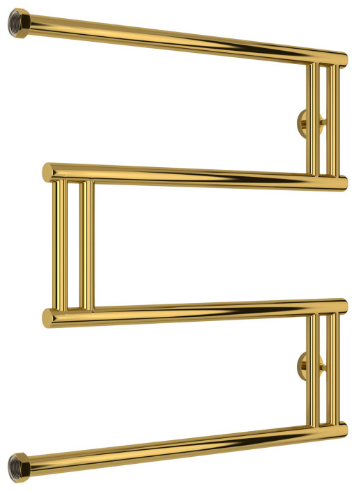 Полотенцесушитель водяной Сунержа High-Tech model &quot;M+&quot; 600х600 Золото