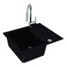 Мойка ALVEUS GRANITAL CADIT 10 CARBON - G91 590 X 500 1X в комплекте с сифоном 1132823,