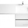 Тумба под раковину AQUATON Лондри 60 белый с фасадом 1A235901LH010