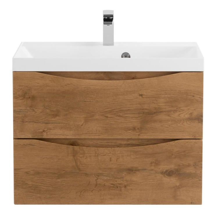 База под раковину подвесная с двумя выкатными ящиками, 700x450x150 BelBagno MARINO-700-2C-SO-BL-P