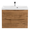 База под раковину подвесная с двумя выкатными ящиками, 700x450x150 BelBagno MARINO-700-2C-SO-BL-P