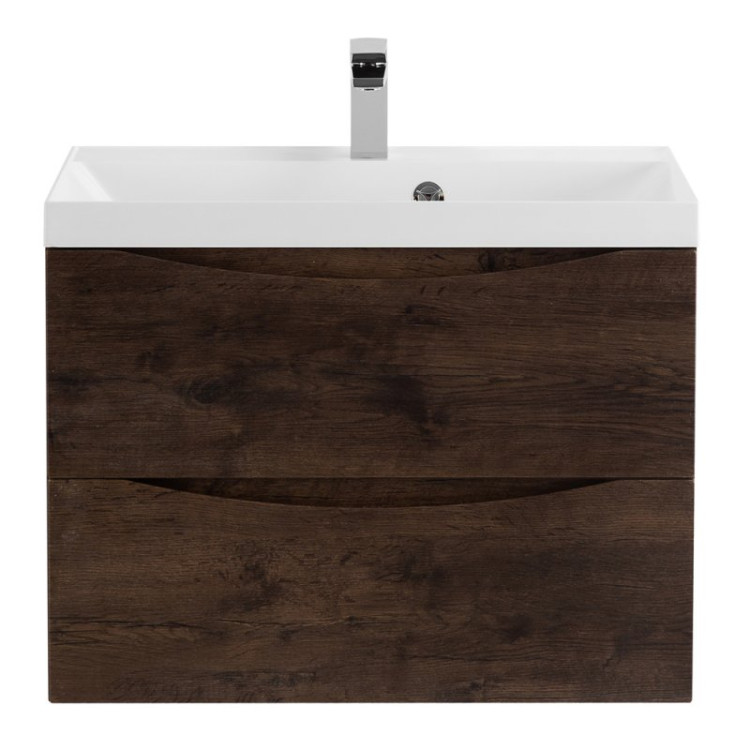 База под раковину подвесная с двумя выкатными ящиками, 700x450x150 BelBagno MARINO-700-2C-SO-BL-P