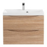 База под раковину подвесная с двумя выкатными ящиками, 700x450x150 BelBagno MARINO-700-2C-SO-BL-P
