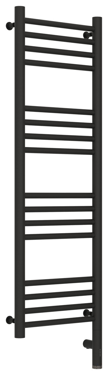 Полотенцесушитель электрический Сунержа Богема 3.0 прямая 1000х300 МЭМ правый Тёмный титан муар