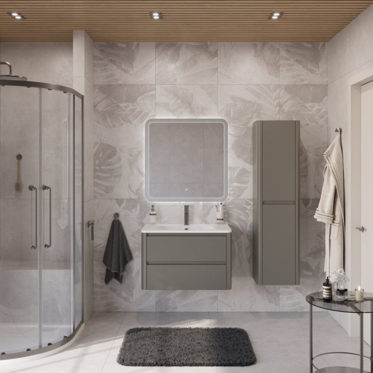 База под раковину подвесная с двумя выкатными ящиками 996x478x500 Cezares RELAX-1000-2C-SO-BORO-P