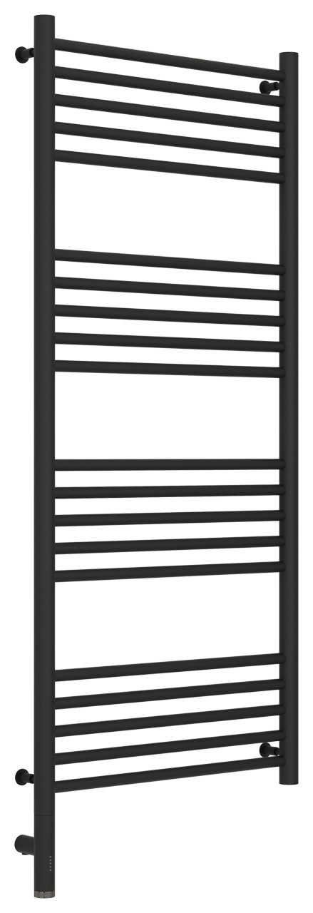 Полотенцесушитель электрический Сунержа Богема 3.0 прямая 1200х500 МЭМ левый Тёмный титан муар