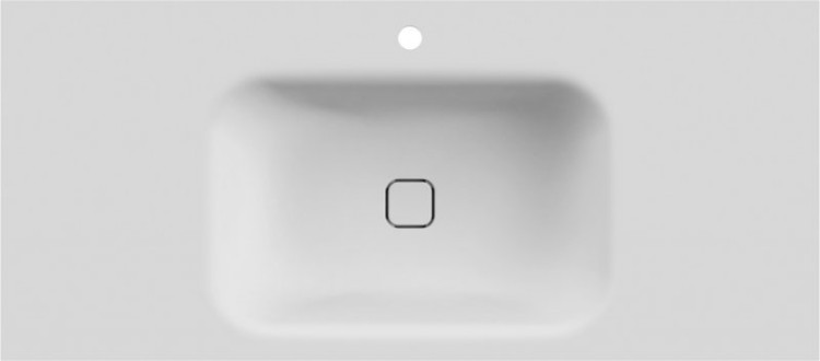 Консольная раковина из литьевого мрамора Cezares TITAN-800-LVB-SOSPESO