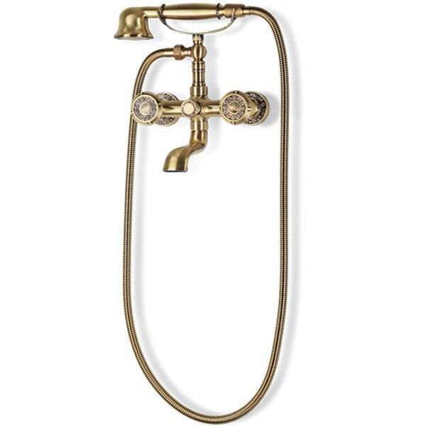 Смеситель для ванны и душа Bronze de Luxe Royal 10119