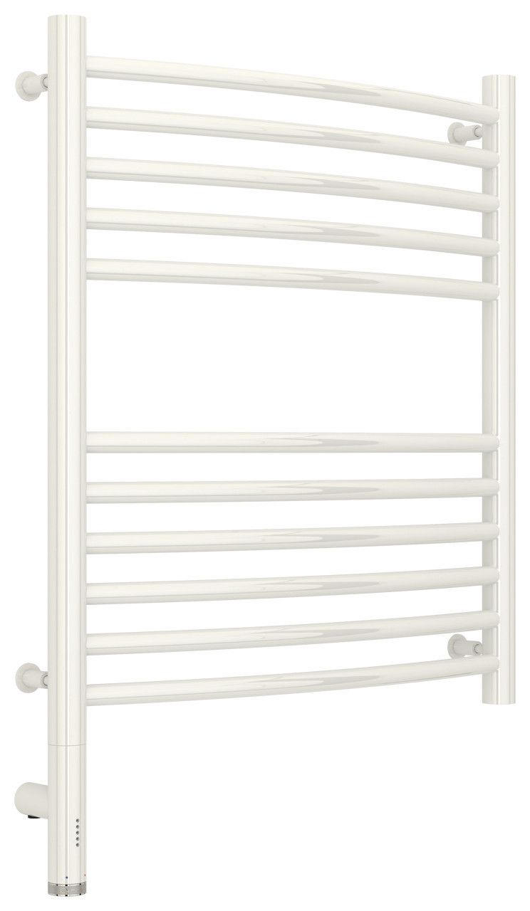 Полотенцесушитель электрический Сунержа Богема 3.0 выгнутая 600х500 МЭМ левый Белый