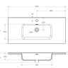 База под раковину подвесная с двумя выкатными ящиками BelBagno KRAFT-1000-2C-SO-CG