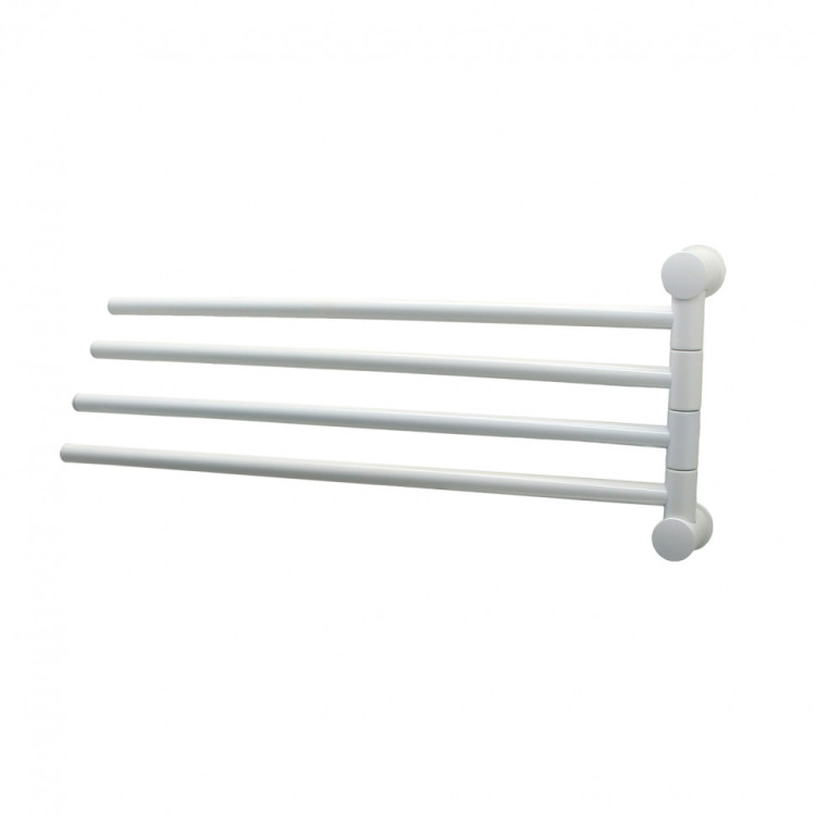 WasserKRAFT K-1034WHITE Держатель полотенец четверной