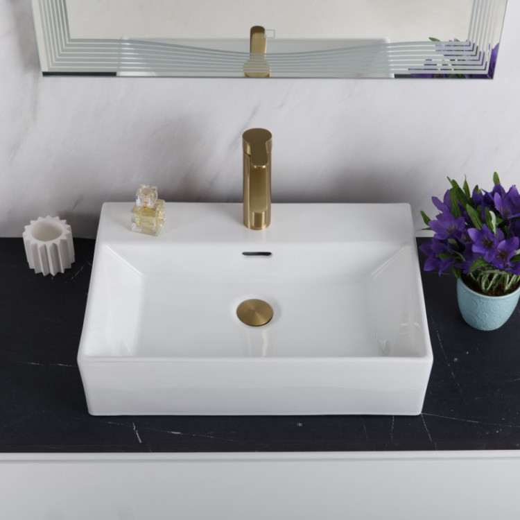 Раковина керамическая накладная BelBagno BB1340