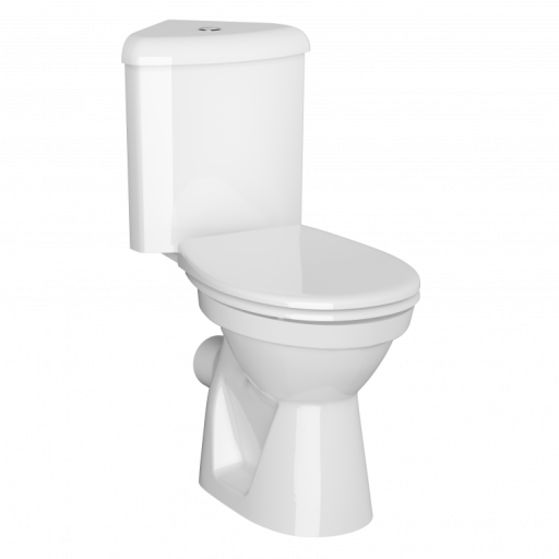 Комплект углового унитаза Arkitekt, сиденье микролифт, механизм 3/6 л