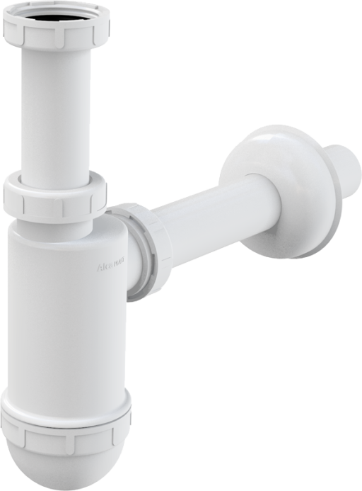 Сифон для умывальника DN32 c накидной гайкой 5/4&quot; Alcadrain A430