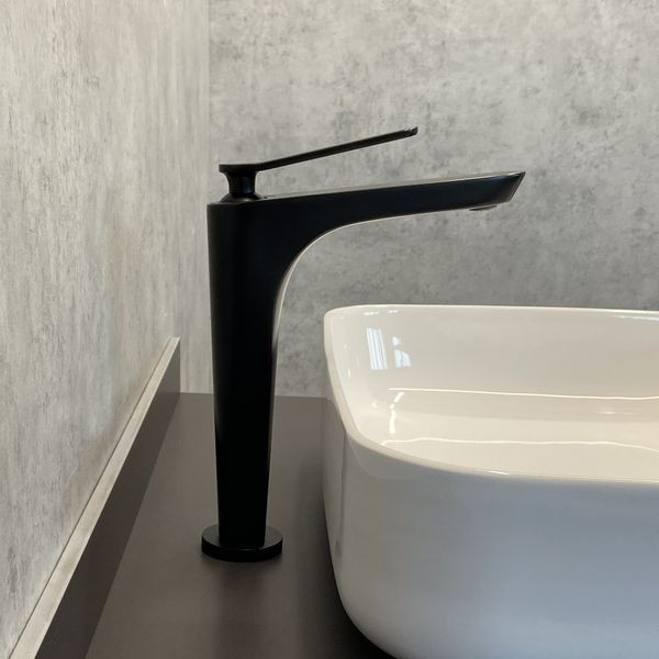 COMFORTY. Смеситель для раковины, картридж 35 мм, черный матовый, FC088B-CMT