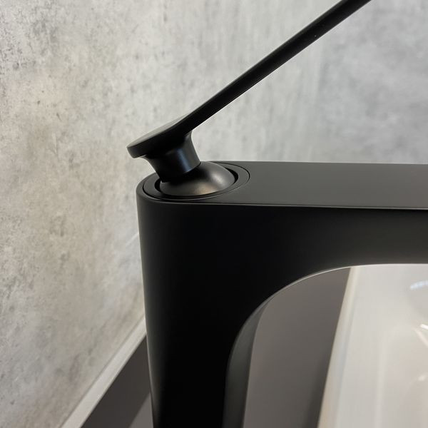 COMFORTY. Смеситель для раковины, картридж 35 мм, черный матовый, FC088B-CMT