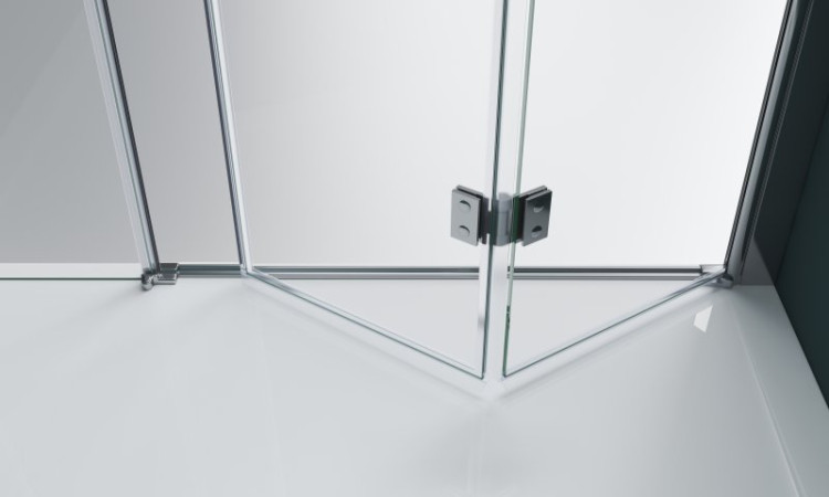 Душевая дверь BELBAGNO ALBANO-BS-13 Cezares ALBANO-BS-13-100+90-C-Cr