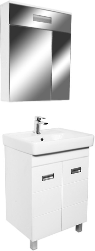 Зеркальный шкаф Orange Таис 60 с подсветкой