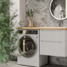 Комплект Wood под стиральную машину, белый