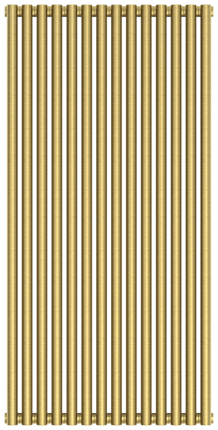 Отопительный радиатор Сунержа Эстет-00 1200х630 14 секций Состаренная латунь