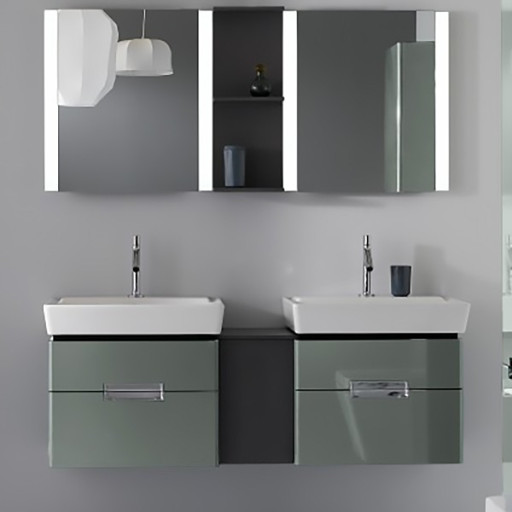 Тумба под раковину Jacob Delafon Reve 60 подвесная 2 ящика