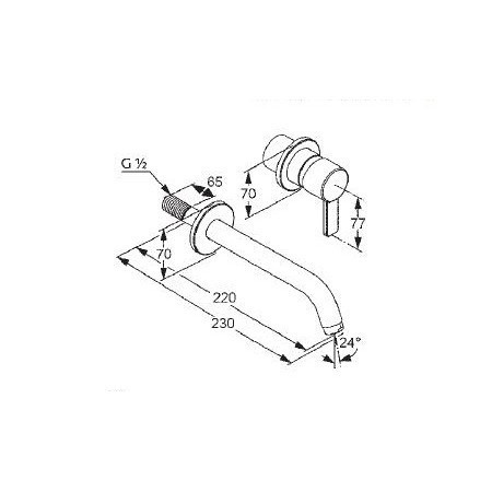 Смеситель для раковины Kludi Zenta 382450575