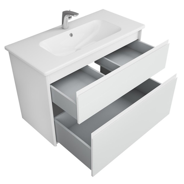 Тумба под раковину Owl 1975 Malaren 100 с 2 ящиками