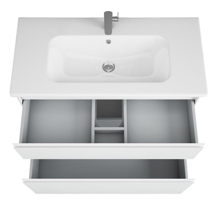 Тумба под раковину Owl 1975 Malaren 100 с 2 ящиками